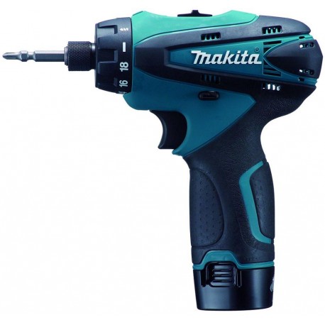 MAKITA DF030DWE Aku šroubovák 1/4" Li-ion 10,8V/1,3Ah