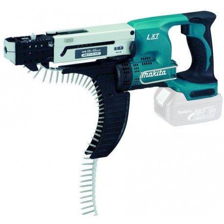 MAKITA DFR550Z Aku šroubovák se zásobníkem 25-55mm,Li-ion LXT 18V,bez aku Z