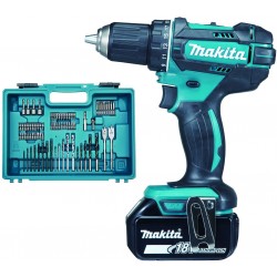 MAKITA DDF482RFX1 Aku vrtací šroubovák s příslušenstvím Li-ion LXT 18V/3,0 Ah