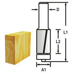 MAKITA D-47709 Drážkovací fréza 2 břit stopka 6 mm,12,7x13x56 mm