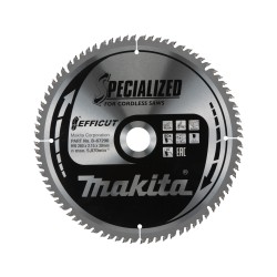 MAKITA B-67290 pilový kotouč Efficut 260x30x80T ,old B-67240