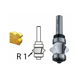 MAKITA D-48826 Profilová fréza s ložiskem stopka 8 mm,25,4x13x61,2 mm