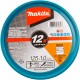 MAKITA E-03040-12 řezný kotouč 125x1.0x22.23mm nerez A60U