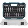 MAKITA D-74784 sada frézek 8mm 22ks po zanořovací frézy