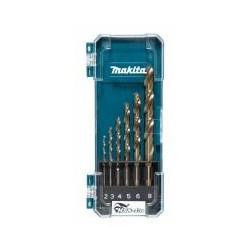 MAKITA D-75758 sada vrtáků do kovu HSS-Co 2,3,4,5,6,8mm