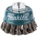 MAKITA D-77475 miskovitý kartáč z ocelového drátu,splétaný drát 0,5mm,65mm