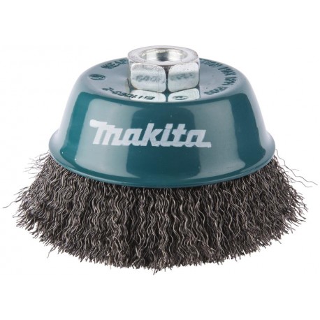 MAKITA D-77431 miskovitý kartáč z ocelového drátu,vlnitý drát 0,3mm, 65mm