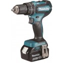 MAKITA DHP485RTJ Aku bezuhlíkový příklepový šroubovák Li-ion LXT 18V/5,0 Ah,Makpac