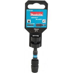 MAKITA E-24125 držák bitů šestihran 1/4" IMPACT BLACK 76 mm