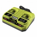 RYOBI Elektrická nabíječka RC18240, 2 porty, 18V