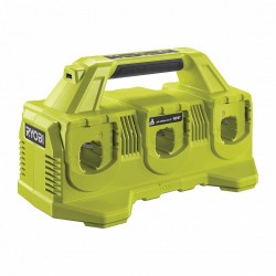 RYOBI Elektrická nabíječka RC18640, 6 portů, 18V