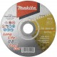 MAKITA E-22953-12 kotouč řezný nerez 125x0.8x22.23mm, 12ks,oldE-22953 E-10877-12