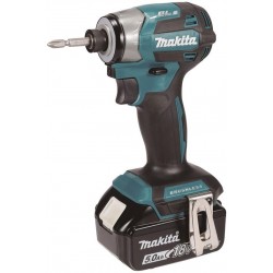 MAKITA DTD173RTJ Aku rázový šroubovák 1/4" Li-ion LXT 18V/5,0Ah, Makpac