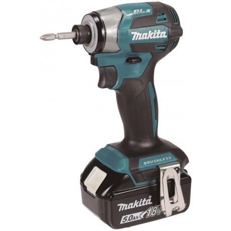 MAKITA DTD173RTJ Aku rázový šroubovák 1/4" Li-ion LXT 18V/5,0Ah, Makpac