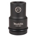 MAKITA E-24686 klíč nástrčný hluboký 1", čtyřhran, 27mm