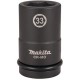 MAKITA E-24717 klíč nástrčný hluboký 1", čtyřhran, 33mm