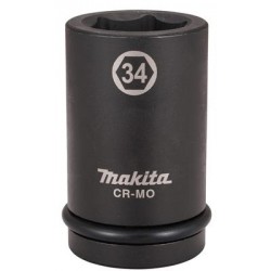 MAKITA E-24723 klíč nástrčný hluboký 1", čtyřhran, 34mm