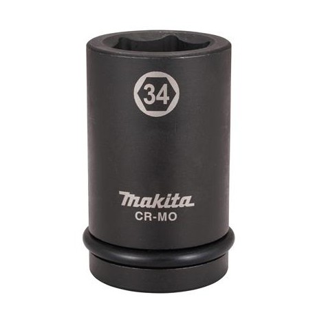 MAKITA E-24723 klíč nástrčný hluboký 1", čtyřhran, 34mm