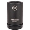 MAKITA E-24723 klíč nástrčný hluboký 1", čtyřhran, 34mm