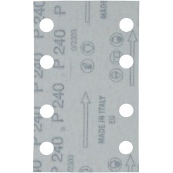 MAKITA E-23569 papír brusný suchý zip 80x130 A240, 10ks