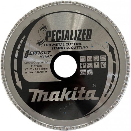 MAKITA E-12865 kotouč pilový ocel Efficut TCT 185mmx1.4x30mm 60Z