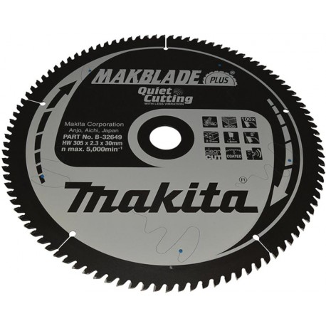 MAKITA B-32649 kotouč pilový dřevo MAKBLADEplus 305x2.3x30mm 100Z , old B-08816