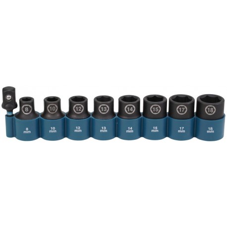 MAKITA E-16645 sada nástrčných klíčů 1/2" 9ks,oldB-54645