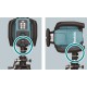 MAKITA SKR001Z Aku automatický stavební laser, zelený