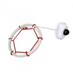 Kartáč PULIPELLET nylon D80/100, kabel 10m S.I.T. (Pulipellet 10m D80/100 nyl P)