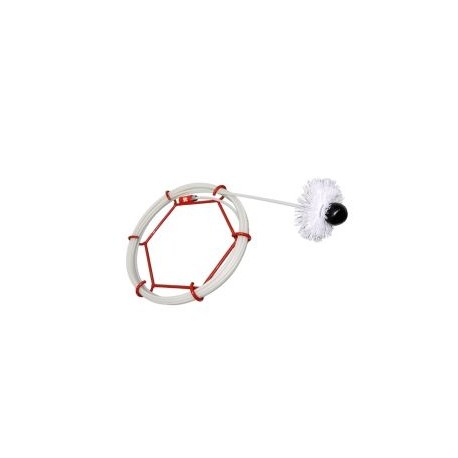 Kartáč PULIPELLET nylon D80/100, kabel 10m S.I.T. (Pulipellet 10m D80/100 nyl P)
