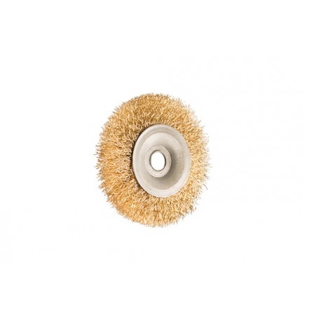 Obvodový kartáč 10 mm ocel 75 mm