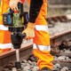 Akumulátorový rázový utahovák a vrtačka pražců Durofix Jumbo RI60176E