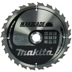 MAKITA B-33679 kotouč pilový dřevo MAKBLADE 260x2.3x30mm 24Z , old B-21989