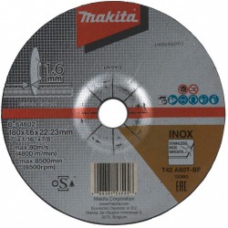 MAKITA B-64602 kotouč řezný nerez 180x1.6x22.23mm
