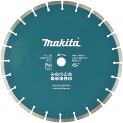 MAKITA E-23226 kotouč řezný diamantový beton 355x2.8x25.4mm pro aku stroje , old E-12996