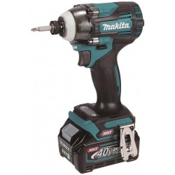 MAKITA TD004GD201 Aku rázový šroubovák 1/4"Li-ion XGT 40V/2,5Ah, Makpac