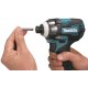 MAKITA TD004GD201 Aku rázový šroubovák 1/4"Li-ion XGT 40V/2,5Ah, Makpac