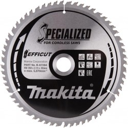 MAKITA B-67284 kotouč pilový dřevo Efficut 260x2.15x30mm 60Z , old B-67234