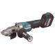 MAKITA GA056GZ01 Aku úhlová bruska s plochou hlavou 125mm Li-ion XGT 40V,Makpac