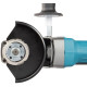 MAKITA GA056GZ01 Aku úhlová bruska s plochou hlavou 125mm Li-ion XGT 40V,Makpac