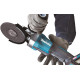 MAKITA GA056GZ01 Aku úhlová bruska s plochou hlavou 125mm Li-ion XGT 40V,Makpac