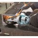 MAKITA GA056GZ01 Aku úhlová bruska s plochou hlavou 125mm Li-ion XGT 40V,Makpac