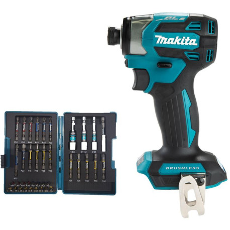 MAKITA DTD173ZJX2 Aku rázový šroubovák 1/4" s příslušenstvím Li-ion LXT 18V bez aku Z