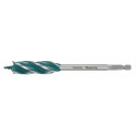 MAKITA E-26668 vrták do dřeva čtyřbřitý šestihran 1/4" 18x165mm