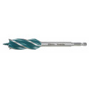 MAKITA E-26674 vrták do dřeva čtyřbřitý šestihran 1/4" 22x165mm