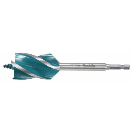 MAKITA E-26711 vrták do dřeva čtyřbřitý šestihran 1/4" 35x165mm