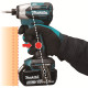 MAKITA DTD158Z Aku rázový šroubovák 1/4" Li-ion LXT 18V,bez aku Z