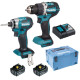 MAKITA DLX2574TJ Aku sada DDF484+DTD173 Li-ion LXT 18V/5,0Ah