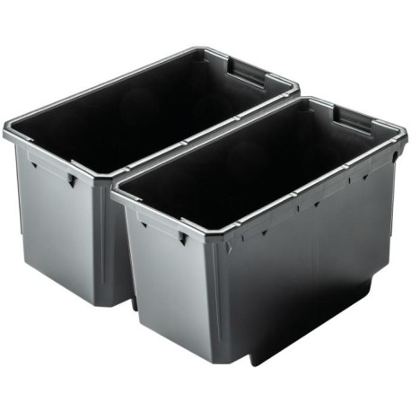 MAKITA T-92156 sada středně hlubokých zásobníků, 2 ks