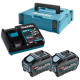 MAKITA PSKGRT2J sada Li-ion XGT 40V 2xBL4050F+DC40RA+Makpac,old 191V35-5